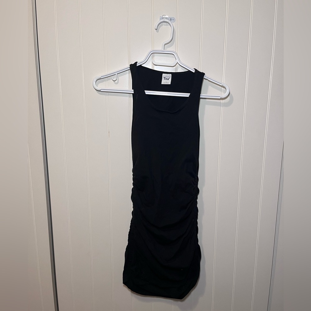 Aritzia TNA Black Mini Dress